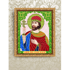 Рисунок на ткани арт. VIA4098 Святой Великий Князь Ярослав Мудрый 20,5х25 см