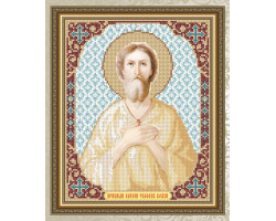 Рисунок на ткани арт. VIA4104 Святой Великомученник Алексей 20,5х25 см