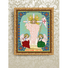 Рисунок на ткани арт. VIA4230 Воскресение Христово 20,5х25 см