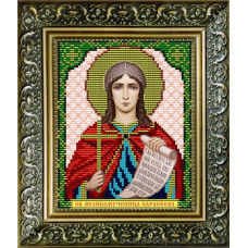 Рисунок на ткани арт. VIA5040 Св. Великомученица Параскева 13,5х17 см