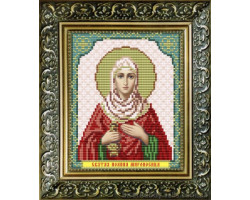 Рисунок на ткани арт. VIA5080 Св. Иоанна Мириносица 13,5х17 см