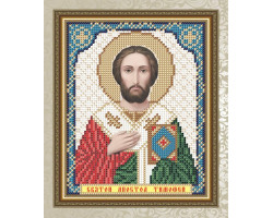 Рисунок на ткани арт. VIA5106 Св. Тимофей 13,5х17 см
