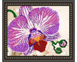Рисунок на ткани арт. VKA4105 Орхидея 20,5х25 см