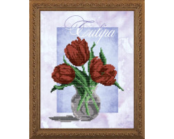 Рисунок на ткани арт. VKA4151 Тюльпан 20,5х25 см