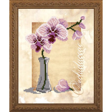 Рисунок на ткани арт. VKA4157 Орхидея 20,5х25 см