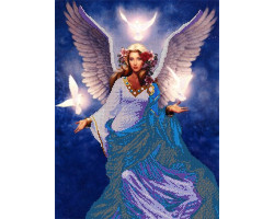 Набор для вышивания бисером 'Астрея Арт' арт.АСТ.52014 Небесный ангел 30х40см