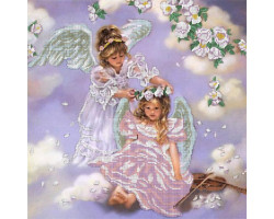Рисунок на ткани 'Астрея Арт' арт.АСТ.72048 Цветы для ангела А3