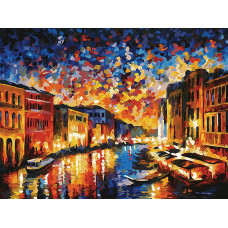 Картины по номерам Белоснежка арт.БЛ.024-AS Гранд-Канал Венеция 30х40 см