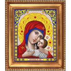 Рисунок на ткани бисером БЛАГОВЕСТ арт.И-4022 Богородица Корсунская 20х25 см