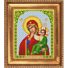 Рисунок на ткани бисером БЛАГОВЕСТ арт.И-4040 Пресвятая Богородица Отрада и Утешение 20х25 см