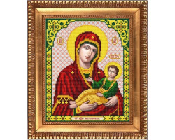 Рисунок на ткани бисером БЛАГОВЕСТ арт.И-4081 Муромская икона Божией Матери 20х25 см