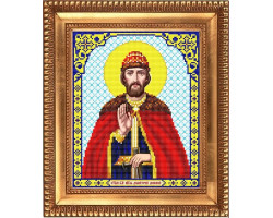Рисунок на ткани бисером БЛАГОВЕСТ арт.И-4109 Святой Великий князь Дмитрий Донской 20х25 см