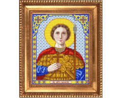 Рисунок на ткани бисером БЛАГОВЕСТ арт.И-4133 Святой Мученик Валерий 20х25 см