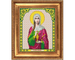 Рисунок на ткани бисером БЛАГОВЕСТ арт.И-4198 Святая Равноапостольная Мария Магдалина 20х25 см