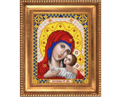 Рисунок на ткани бисером БЛАГОВЕСТ арт.И-5022 Богородица Корсунская 13,5х17 см