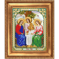 Рисунок на ткани бисером БЛАГОВЕСТ арт.И-5041 Святая Троица 13,5х17 см