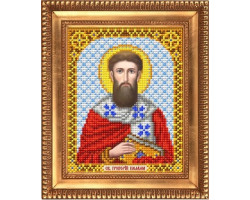 Рисунок на ткани бисером БЛАГОВЕСТ арт.И-5144 Святой Григорий Палама 13,5х17 см