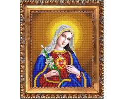Рисунок на ткани бисером БЛАГОВЕСТ арт.К-4032 Открытое сердце Марии