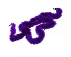Боа - пух арт.FBY-18-17 цв.фиолетовый уп.2м