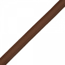 Тесьма брючная (полиэфирная) двухсторонняя арт.4316 шир.15мм цв.коричневый А
