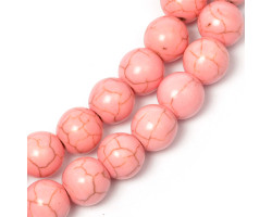 Бусины натуральный камень Коралл розовый арт. TBY.IB.10 10мм цв.1