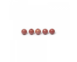 Бусины натуральный камень Родонит арт.МБ.4261 10 мм цв. розовый