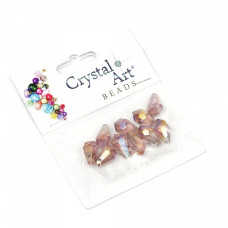 Crystal Art Бусины стеклянные арт.СА11359/025ABC 9х15мм уп.10ш