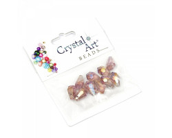 Crystal Art Бусины стеклянные арт.СА11359/025ABC 9х15мм уп.10ш