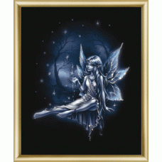 Набор 'ЧМ' арт. КС-039 для изготовления картины со стразами 'Звёздная фея' 24х29,5 см