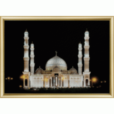 Набор 'ЧМ' арт. КС-045 для изготовления картины со стразами 'Мечеть' 42х30,3 см