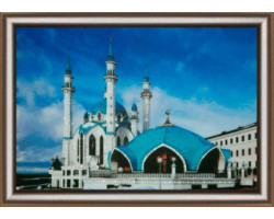 Набор 'ЧМ' арт. КС-145 для изготовления картины со стразами 'Мечеть Кул Шариф' 42x30,3 см
