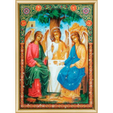 Набор 'ЧМ' арт. КС-180 для изготовления картины со стразами 'Икона Пресвятой Троицы' 30,3x42 см