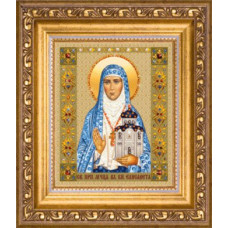 Набор 'ЧМ' арт. КС-186 для изготовления картины со стразами 'Икона святой мученицы Елизаветы' 9,5x11,5 см