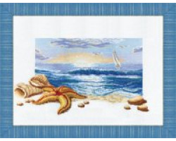 Набор для вышивания арт.ЧМ-210 'Море(центр)' 47x33 см