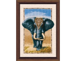 Набор для вышивания арт.ЧМ-289 'Слон африканский' Б 26x39 см