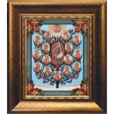 Набор для вышивания бисером арт.ЧМ.Б1086 'Древо Пресвятой Богородицы' (34х27,2 см)