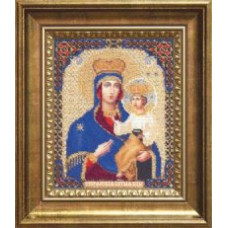 Набор для вышивания бисером арт.ЧМ.Б1127 'Пресвятая Богородица Озерянская' (17,6х22 см)