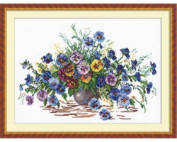 Набор для вышивания арт.ЧИ-40-11 (В-039) 'Цветы лета' 38х28см