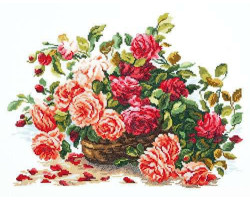 Набор для вышивания арт.ЧИ-40-38 Б 'Королевские розы' 38x28 см