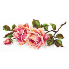 Набор для вышивания арт.ЧИ-40-48 'Аромат розы' 25х12 см