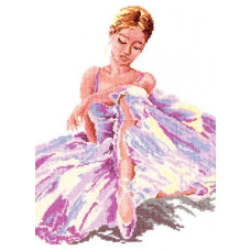 Набор для вышивания арт.ЧИ-65-01 Б 'Балерина' 24х30 см