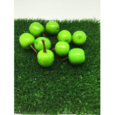 Зеленое яблоко декоративное 25 мм