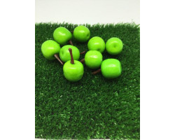 Зеленое яблоко декоративное 25 мм