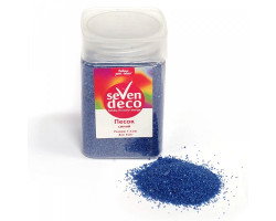 Песок кварцевый DS-121 арт.Ц7.0297047 цв.синий 1-2мм 350г