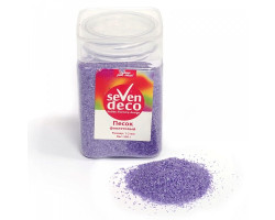Песок кварцевый DS-131 арт.Ц7.0297078 цв.фиолетовый 1-2мм 350г