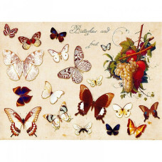 Декупажная карта арт.CH.01146 'Бал бабочек мини', формат А4