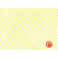 Декупажная карта арт.CH.015017 'Желтый горошек' формат А3