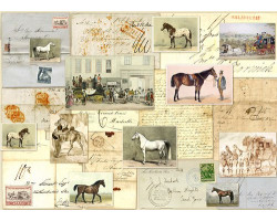 Декупажная карта арт.CH.08608 'Поговорим о лошадях', формат А4