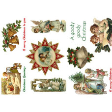 Декупажная карта арт.CH.827 'Рождественское чудо', формат А4