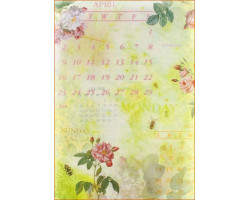 Дизайнерская бумага арт.CH.921 'Календарь', формат А3
